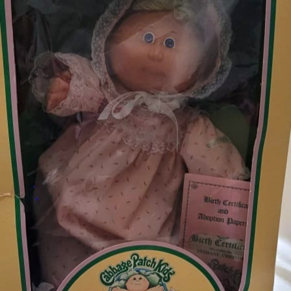 1984 Vintage Cabbage Patch Kid Preemie W/ Box